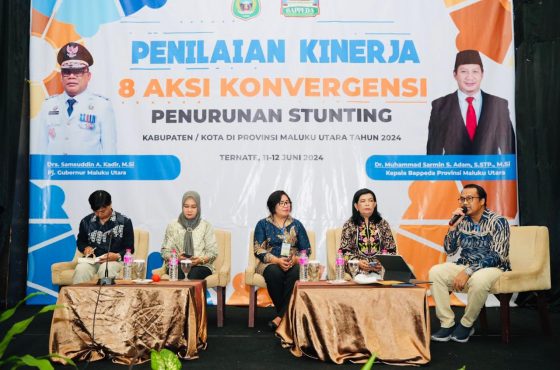 Penilaian Kinerja 8 Aksi Konvergensi Penurunan Stunting, Halmahera Barat Target Jadi Kabupaten Terbaik