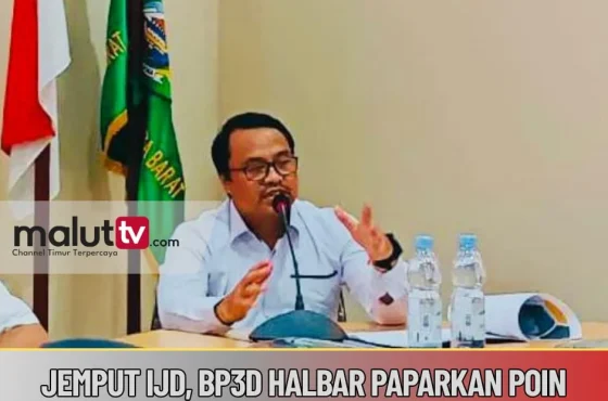 JEMPUT PELUANG IJD, BP3D SOSIALISASIKAN INPRES NOMOR 11 TAHUN 2025 KEPADA KOMISI III DAN DINAS PU DI RUANG BANGGAR DPRD HALBAR