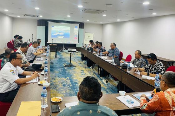 Kolam Pelabuhan Jailolo, Halmahera Barat, Siap Dikeruk untuk Berlabuhnya Kapal Besar