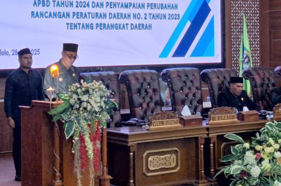 DPRD Halmahera Barat Gelar Paripurna Pengusulan Perubahan Nomenklatur BP3D Menjadi Baperida